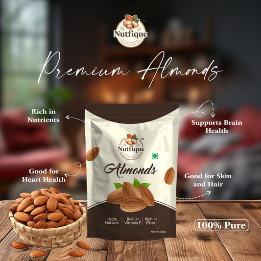 Nutfique California Almonds- 250G