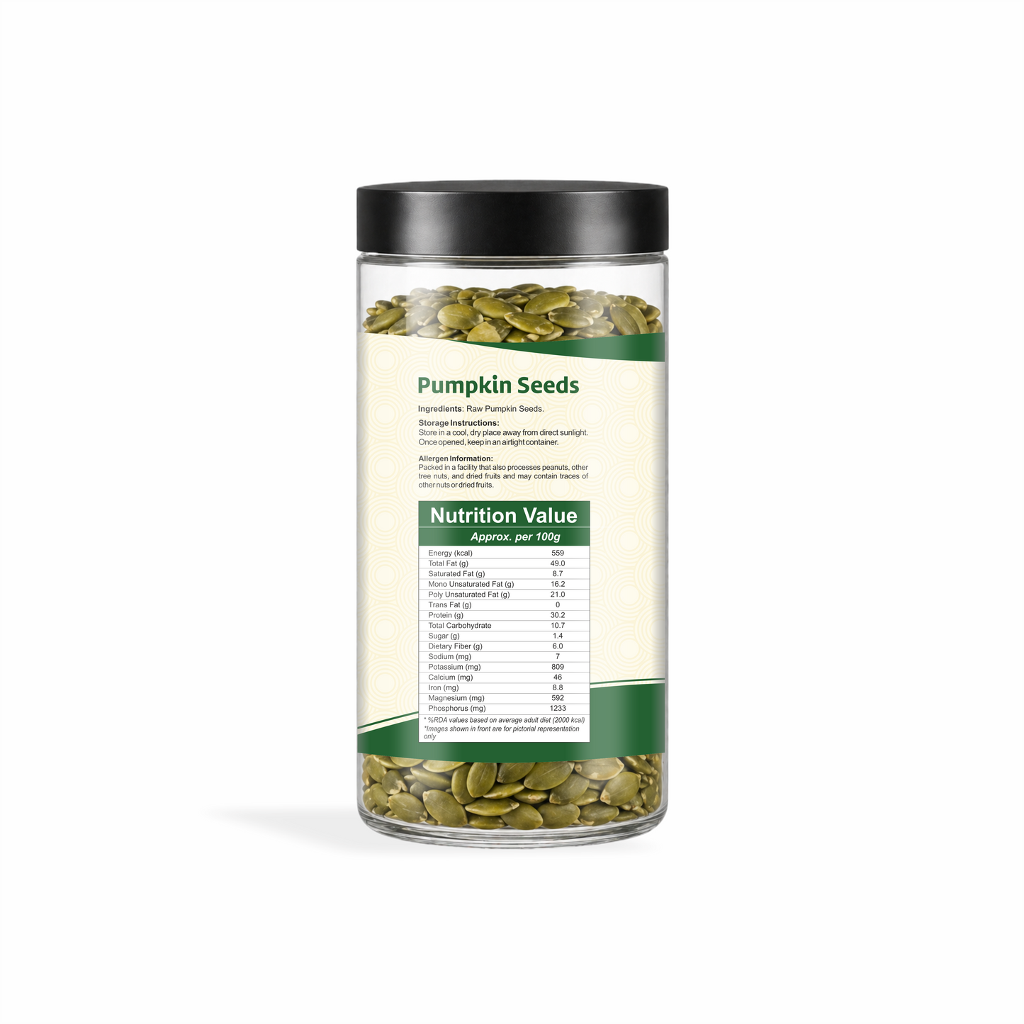 Nutfique Pumpkin Seeds-250G