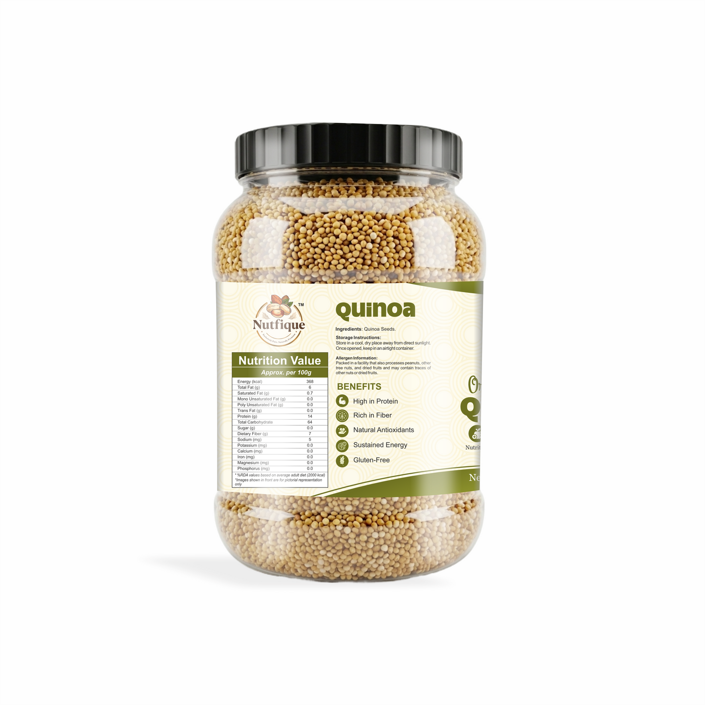 Nutfique Quinoa-1.2KG