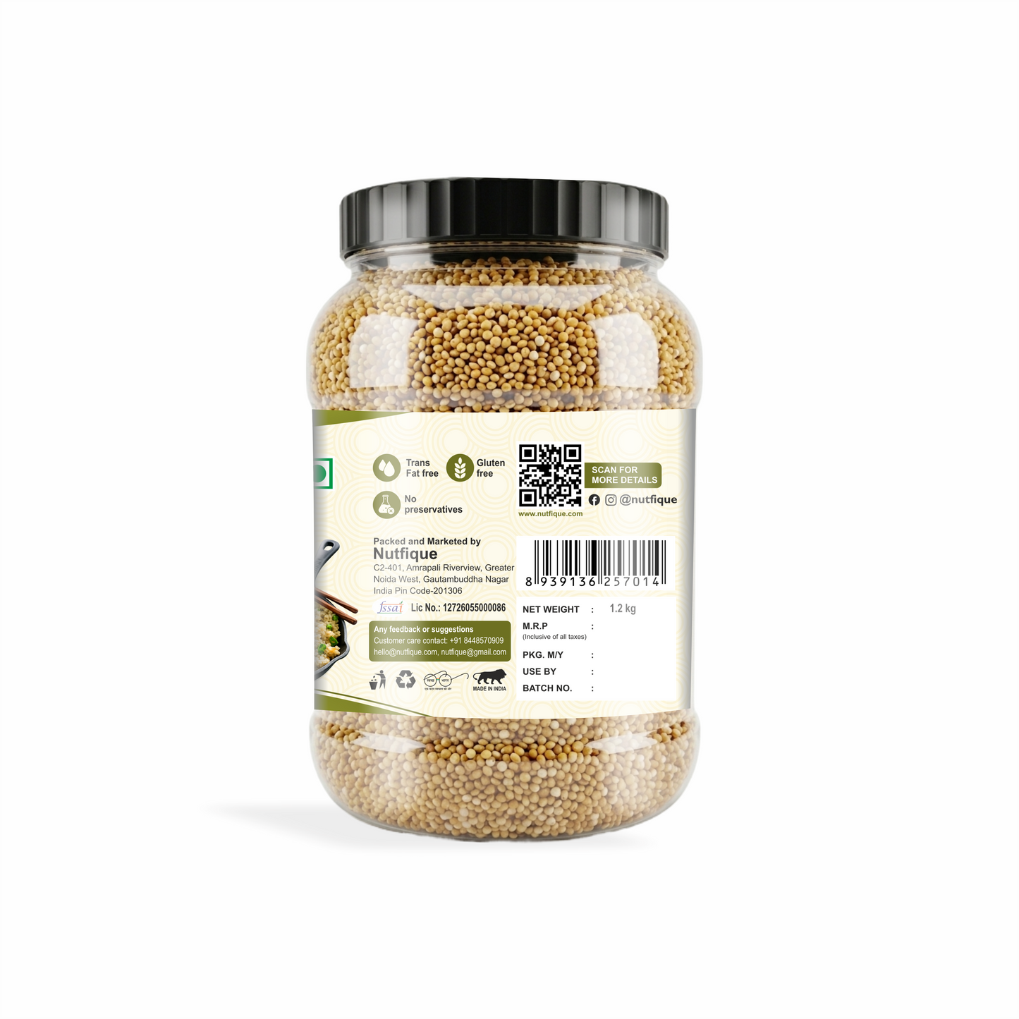 Nutfique Quinoa-1.2KG