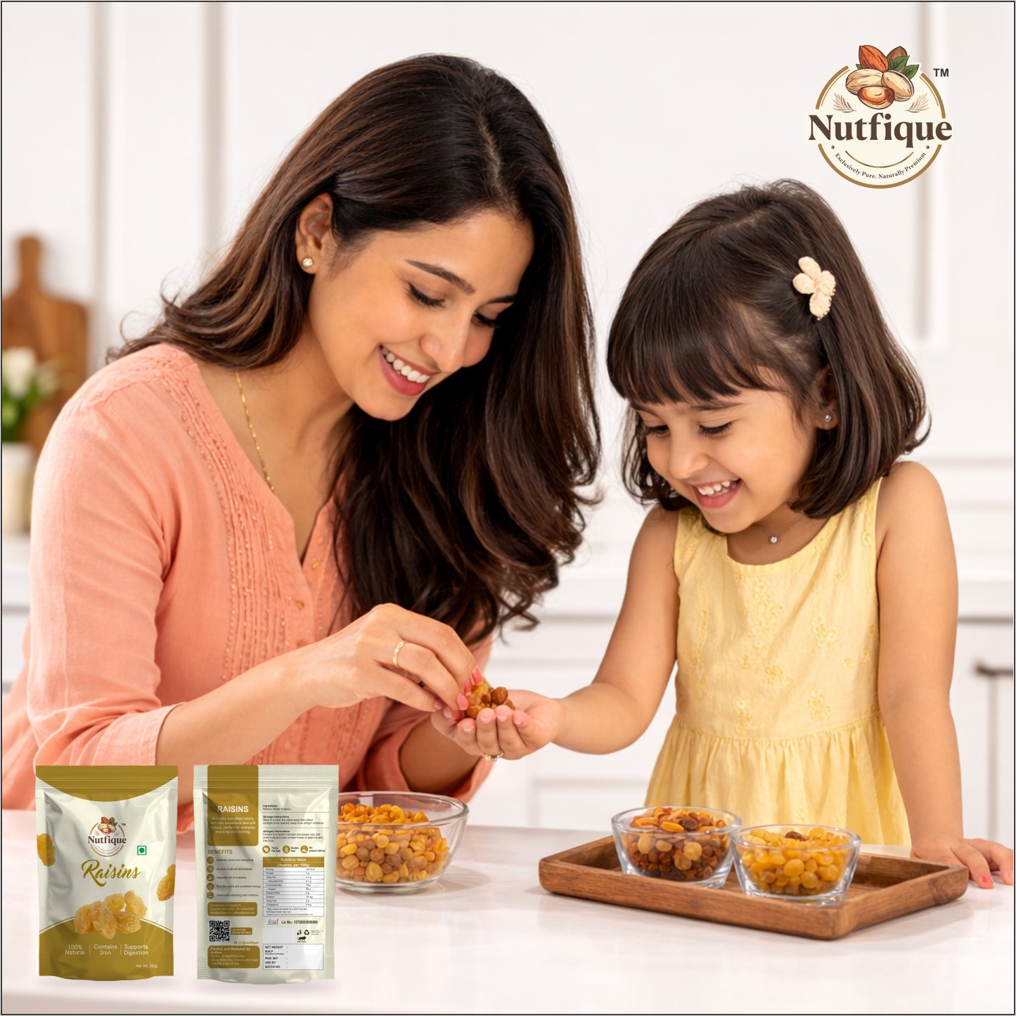 Nutfique Raisins (Sangli Kishmish)- 250G